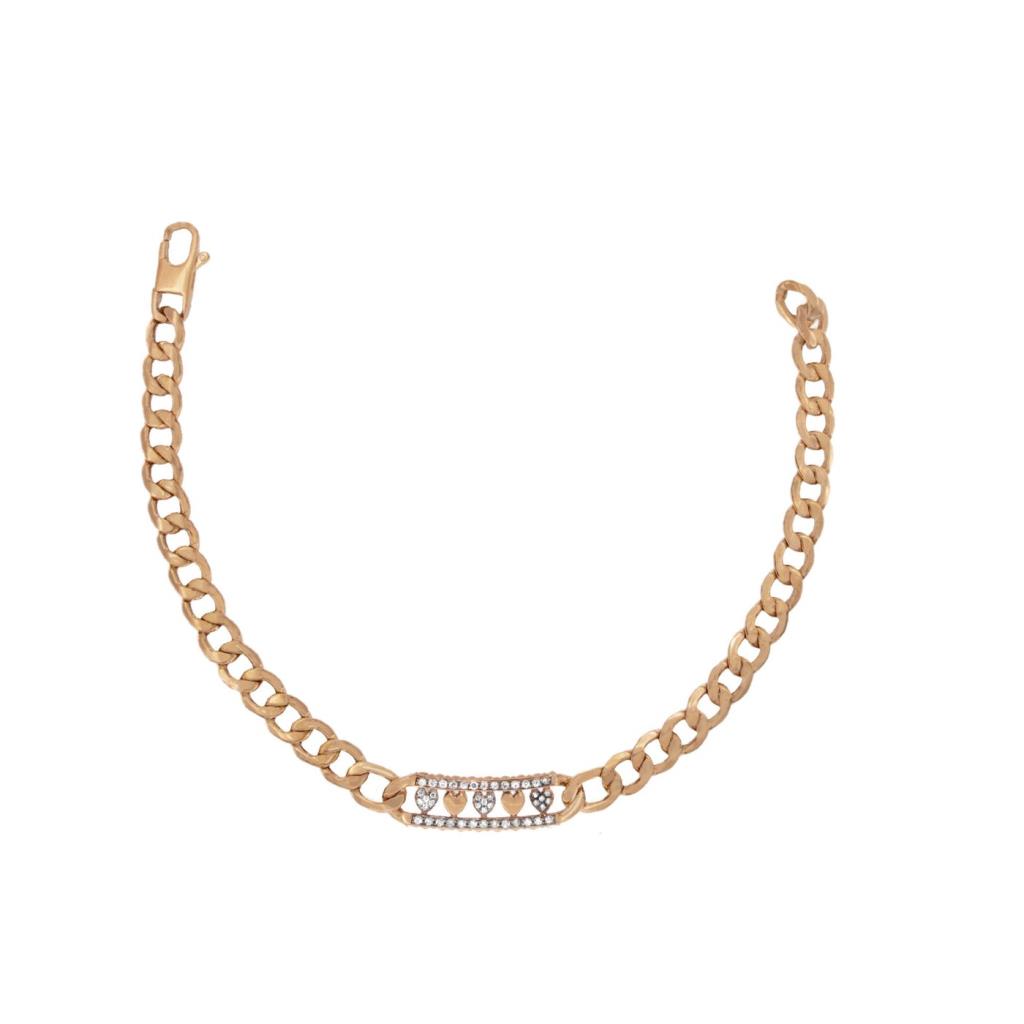 BRACCIALE CATENA GROUMETTE - RUE DES MILLE