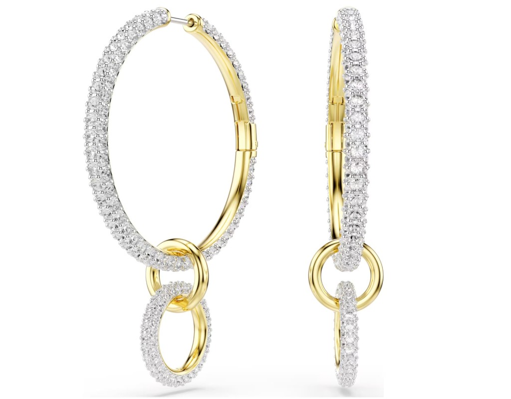 ORECCHINI A CERCHIO DEXTERA - SWAROVSKI