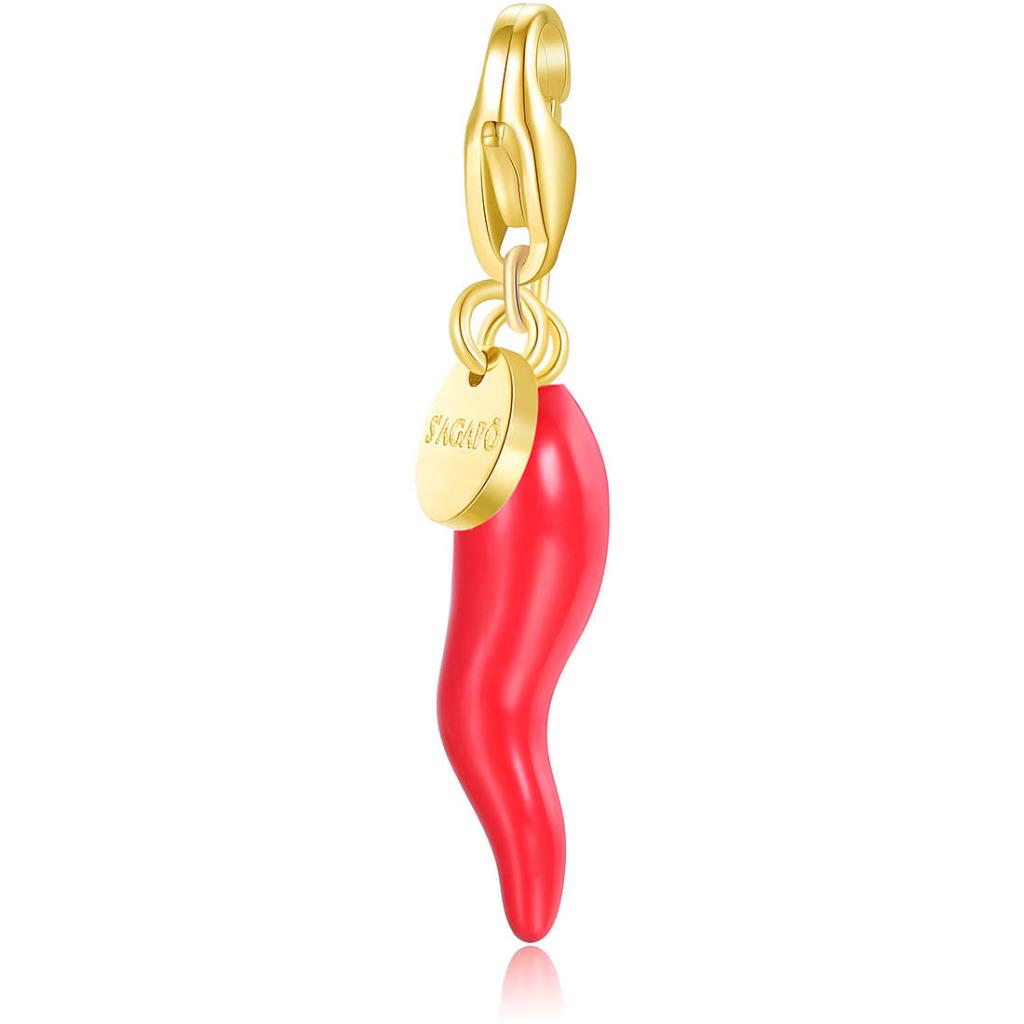 CHARM DONNA CORNETTO ROSSO - S