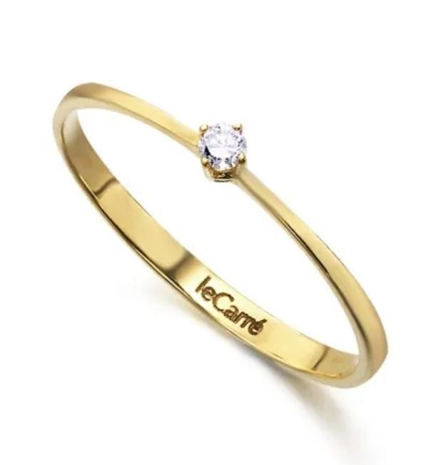 ANELLO SOLITARIO LE CARRÈ - LE CARRE