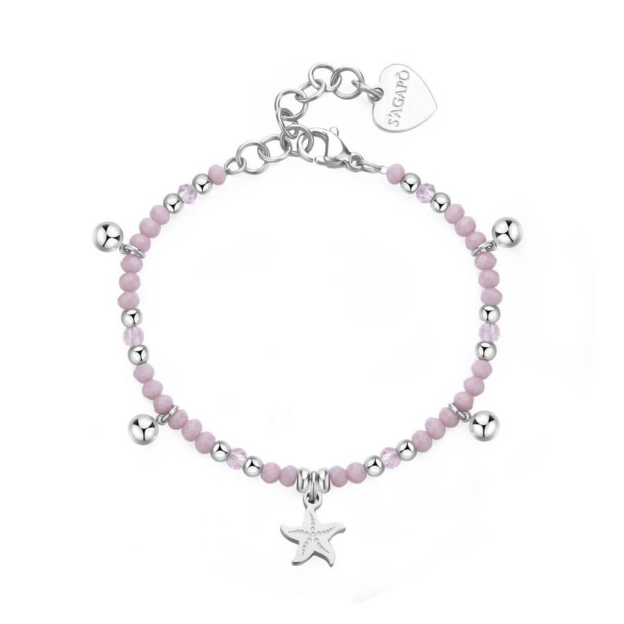 BRACCIALE  GLINT  IN ACCIAIO S'AGAPO' - S