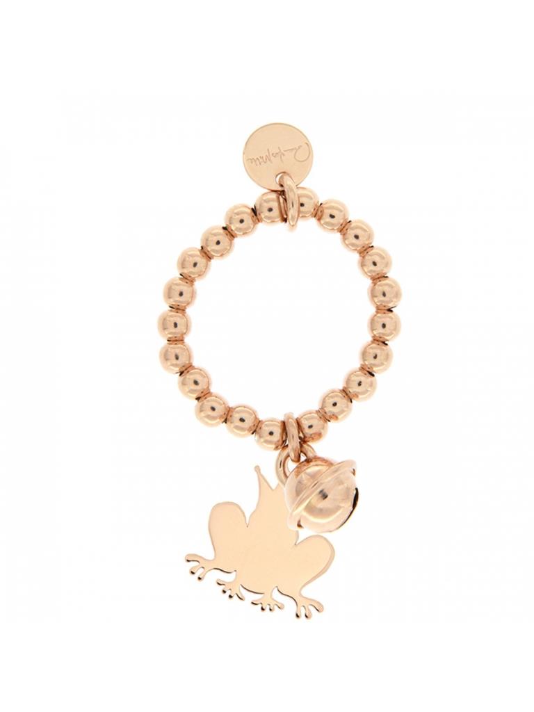ANELLO CON PALLINI E RANA - RUE DES MILLE