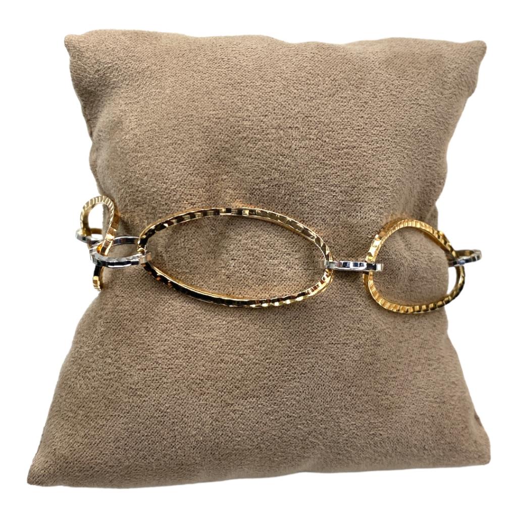 BRACCIALE DONNA IN ORO BICOLORE  - JIMMY O