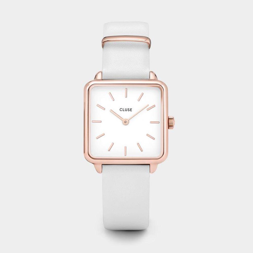 CLUSE LA TETRAGONE ROSE GOLD/WHITE - CLUSE