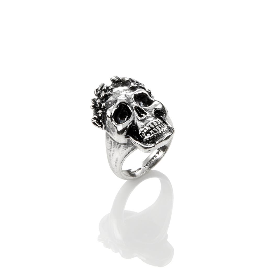 ANELLO TESCHIO LAUREATO MIS. 22 - GIOVANNI RASPINI