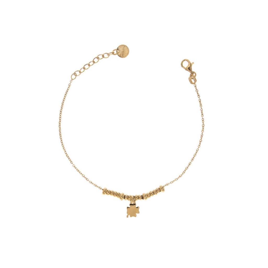 BRACCIALETTO MICRO ANELLI - QUADRIFOGLIO - RUE DES MILLE