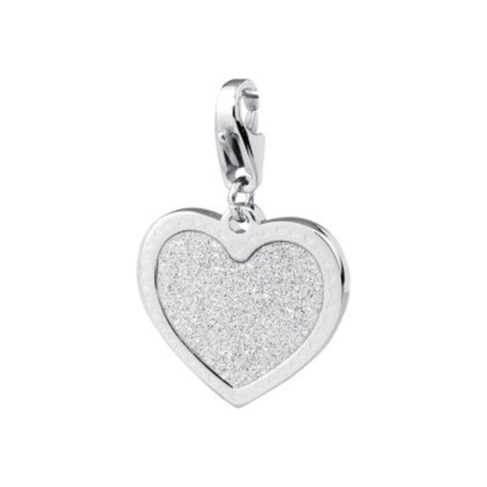 CHARM CUORE GLITTER - S