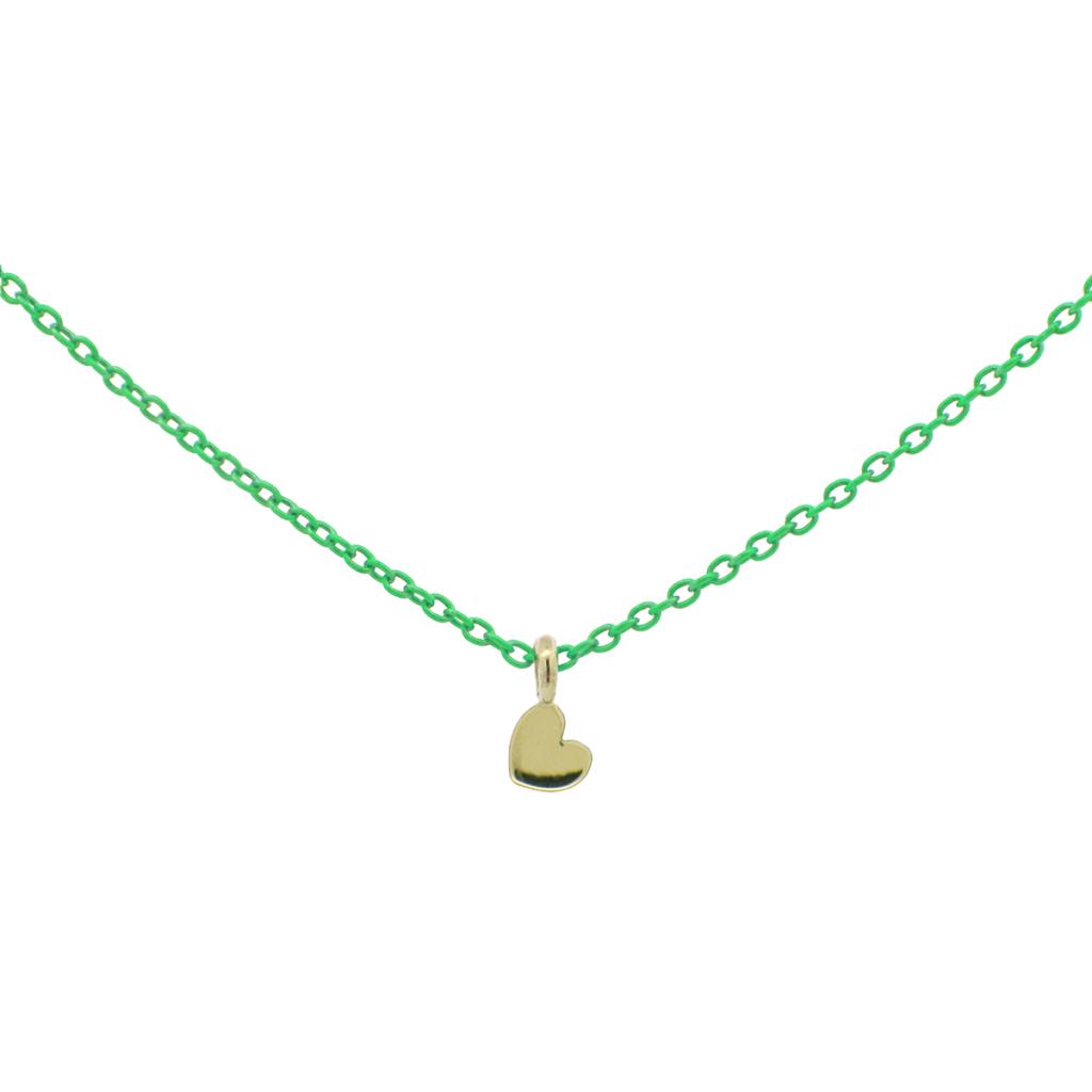 GIROCOLLO VERDE CUORE GOLDEN MATE - RUE DES MILLE