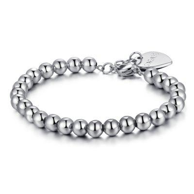 BRACCIALE HAPPY BOULE GRANDI BIANCO  - S