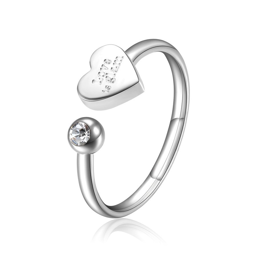 ANELLO CLICK CUORE - S