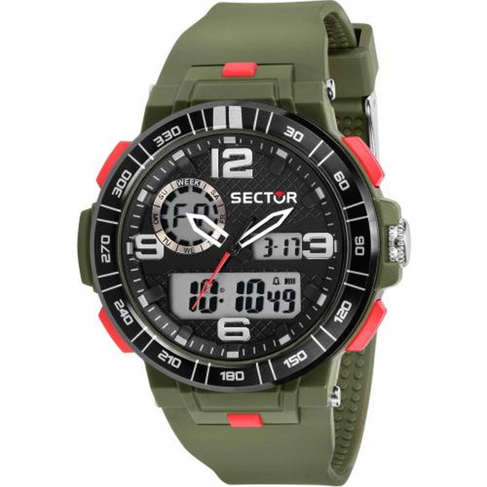 SECTOR EX-28 DIGITAL GREEN STRAP 46MM - SECTOR