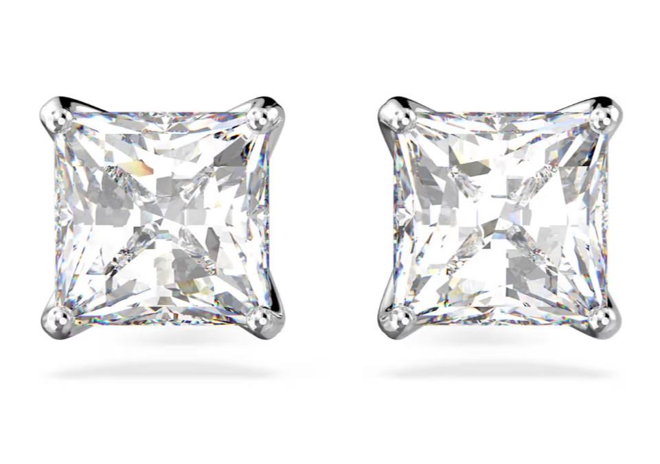 ORECCHINI A LOBO STILLA ATTRACT - SWAROVSKI