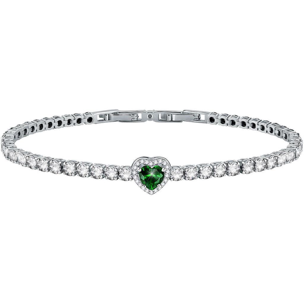 BRACCIALE  MORELLATO TESORI CUORE VERDE - MORELLATO