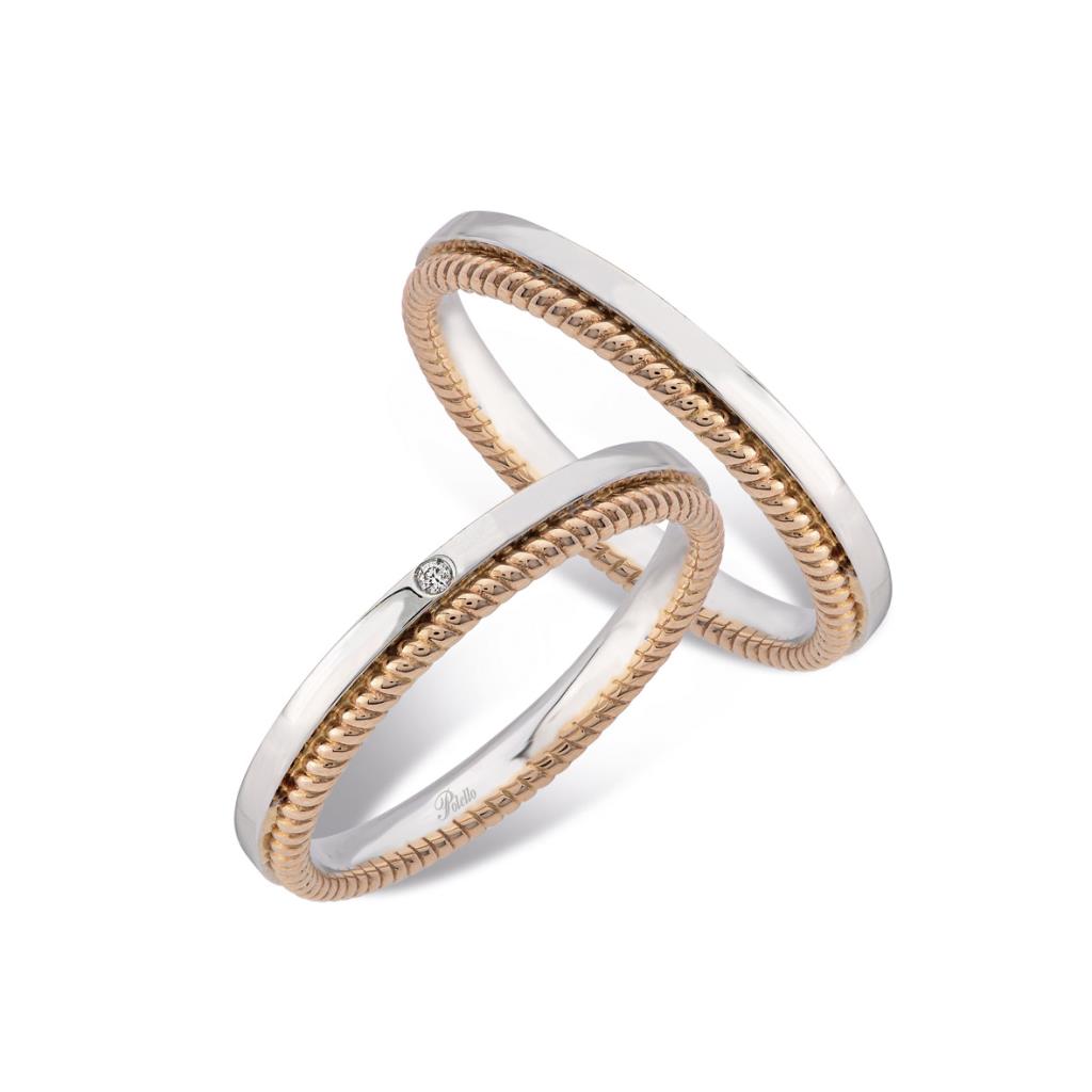 FEDE POLELLO BICOLORE CON DIAMANTE - POLELLO